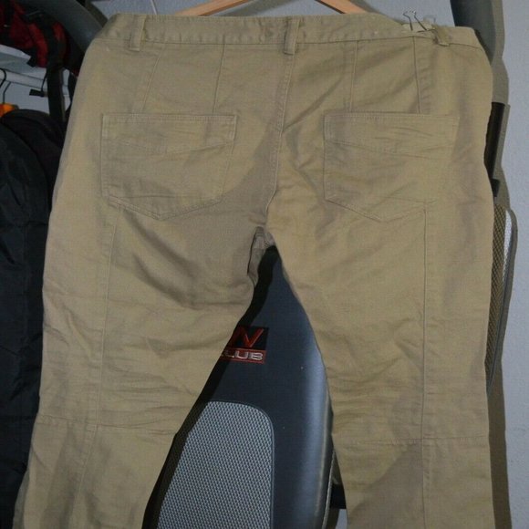 Mens All Saints Edge Chino premium skinny slim chino pants 32 tan/brown - Picture 6 of 10